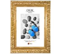 Online-GalleryKing OGK_15 - Marco de fotos barroco en opulento estilo barroco, 42 x 59,4 cm, DIN A2, tamaño a elegir, marco de madera noble, hecho a medida, para fotos, pósteres y puzles
