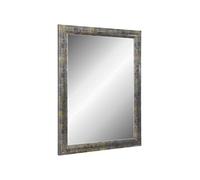 Online GalleryKing TheMIRROR' - Espejo de pared personalizable de cristal real, color azul, plateado y dorado, por ejemplo, como espejo de pasillo, salón, etc. Espejo de pared, 75 x 130 cm, azul,