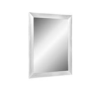 Online-GalleryKing TheMIRROR' Espejo enmarcado de cristal auténtico, 95 x 125 cm, hecho a medida, espejo de pared en color aluminio, por ejemplo, como espejo de pasillo, espejo de salón, etc.
