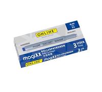 Online MagiXX - 3 cartuchos de tinta borrables para bolígrafo de tinta mágica Rollerball I Paquete ahorro de cartuchos de recarga azul real I Bolígrafo borrable