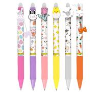Online magiXX Fun Spring I Pack Bolígrafo de gel borrable azul con grosor de trazo de 0,7 mm, para aprender a escribir, oficina, compatible con Frixion Mine I Bolígrafo borrable