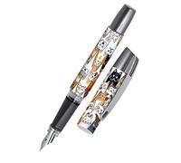 Online Pluma Campus, color Fluffy Cats Iridiumfeder M