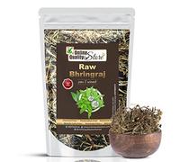Online Quality Store bringaraj crudo, hojas secas de bringraj, hojas de Bhringraj, Bhangra, Eclipta Alba, margaritas falsas, keshraj, 100 g