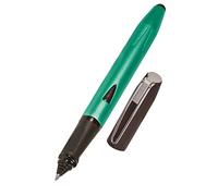 ONLINE Rollerball Switch Plus - Bolígrafo roller de tinta y lápiz táctil para tabletas y smartphones en uno, bolígrafo multifunción para oficina o escuela primaria, cartuchos de tinta estándar, color verde
