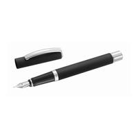 Online Schreibgeräte 38521 - Pluma estilográfica, color negro