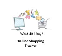 Online Shopping Tracker | What Did I Buy?| Notebook to Track Online Purchases and Returns: Computer and Online Purchases
