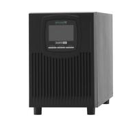 ONLINE USV XANTO 700 Doble conversión (en línea) 700VA 4AC Outlet(s) Torre Negro Sistema de alimentación ininterrumpida (UPS)