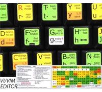 Online-Welcome Acceso directo de teclado Vi y Vim Editor (11,5 X 13 mm)