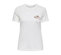 Onlkita Life Reg S/S Texana Top Box JRS, Cloud Dancer, M