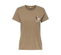 Onllucy Life Reg S/S Top JRS Noos, Cocoa Créme, M