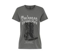 Onllucy Life Reg S/S Top JRS Noos, Metal Oscuro, M