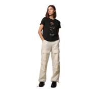 ONLY Camiseta 'ONLLUCY' kitt / navy / brocado / negro S kitt / navy / brocado / negro