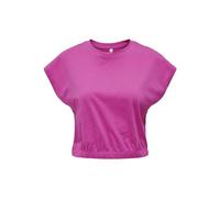 ONLMAY Life S/S Cropped Top Box JRS, Raspberry Rose, S