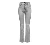 Onlmila HW Flared DNM BF Bj755, Denim Light Grey, 27W / 30L