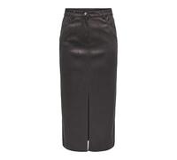 Onlnala Life Faux Suede Slit Skirt OTW, Mole., L