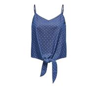 Onlnova Azure Knot Singlet Ptm, Medio De Mezclilla Azul, XL