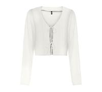 Onlnova Life Elite L/S Hailey Tie Top, Cloud Dancer, M