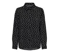 Onlnova Life Vis L/S New Grace - Camiseta, Negro, S