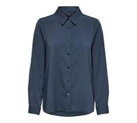 Onlnova Life Vis L/S New Grace - Camiseta, Ombre Blue., S