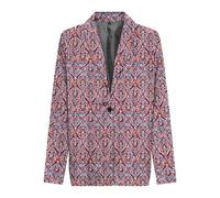 Onlnova Life Vis L/S PIMO Blazer AOP, Red Orange/AOP: 591 Soul, L