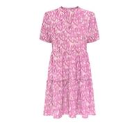 Onlnova Life Vis S/S Thea Dress AOP, Color Rosa., XL