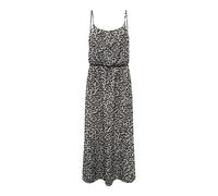 Onlnova Life Vis Strap Maxi Dress AOP, Mocha Meringue, 38