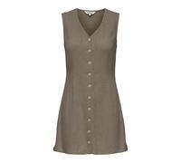 Onlsiesta Lin Bl SL Short Dress PNT Noos