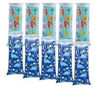 Onlvmyur Bolsas Vomito Coche Niños Adulto Desechables 1500 ml Bolsas de Vómito, Bolsas para Vómitos, Dibujos Animados Bolsa Vomito Ideales para Las Náuseas en el Coche o el Avión