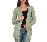 Only 15174274 Chaqueta Punto, Verde (Basil Detail: W. Melange), 40 (Talla del Fabricante: Medium) para Mujer