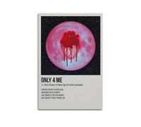 Only 4 Me by Chris Brown - Póster artístico para pared, diseño de portada para dormitorio, películas de 30 x 45 cm, estilo sin marco
