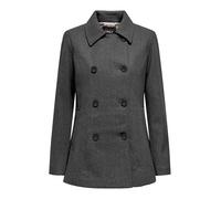 ONLY Abrigo de entretiempo gris oscuro XS gris oscuro