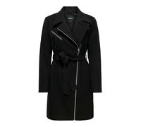 ONLY Abrigo de entretiempo negro XS negro