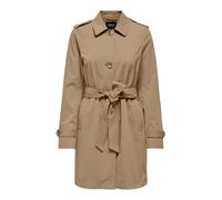 ONLY Abrigo de entretiempo 'ONLDISA' beige oscuro XXS beige oscuro