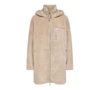 ONLY Chaqueta Mujer Oversize Sherpa, Beige, XS-S