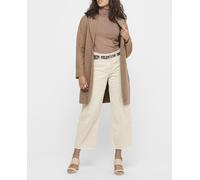 Only Abrigo de mujer tipo blazer con botones. Marrón 34 (XS)