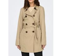Only Abrigo de mujer trench coat. Beige 40 (L)