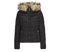 Only Abrigo de plumas ONLELLAN QUILTED HOOD JACKET CC OTW in Negro EU XS