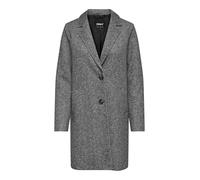 ONLY Abrigo femenino ONLSEDONA Abrigo, Gris oscuro, M
