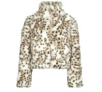 Only Abrigo ONLJANIS LIFE FAUX FUR LEO in Multicolor EU S