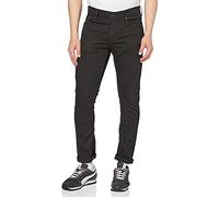 Only and Sons Loom Hombre Tejanos Negro W33L32 99% algodón, 1% elastán Estrechos