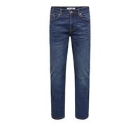 Only and Sons Weft Med Blue Hombre Tejanos Azul W33L34