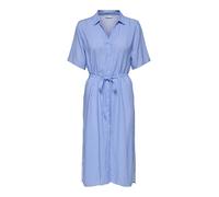 ONLY ASMIN S/S Camiseta Dress WVN, Provence, L