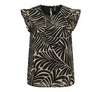 ONLY Blusa 'ANN STAR' kitt / negro M kitt / negro