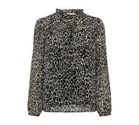 Only Blusa Onlditsy L/S WVN Noos para Mujer, Negro/AOP: Leonora, XS