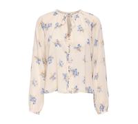 ONLY Blusa 'ONLFUSINA' crema / azul claro / amarillo claro XS EUR