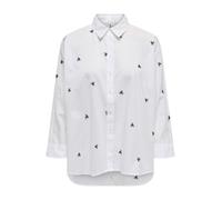 ONLY Blusa 'ONLNEW LINA GRACE' negro / blanco XS negro / blanco