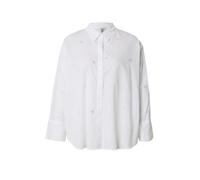 ONLY Blusa 'ONLNEW LINA' plata / blanco L plata / blanco
