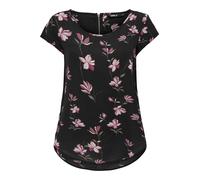 ONLY Blusa 'Vic' beige / altrosa / negro S beige / altrosa / negro