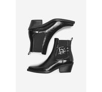 ONLY Boot, Botines Onlamie-1 Buckle Mujer, Negro, 36 EU