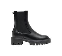 Only Botines de mujer tipo chelsea con elásticos. Negro 38